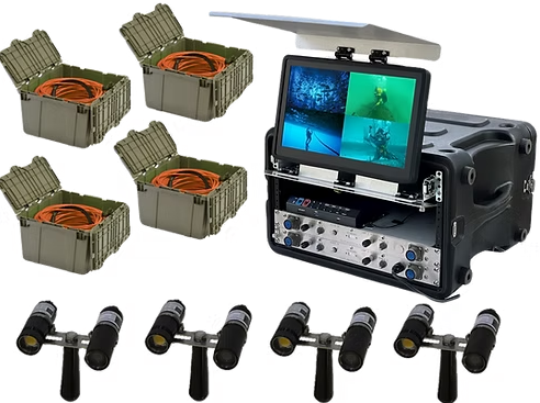 UWS-3210/Q SD Quad Diver Video System
