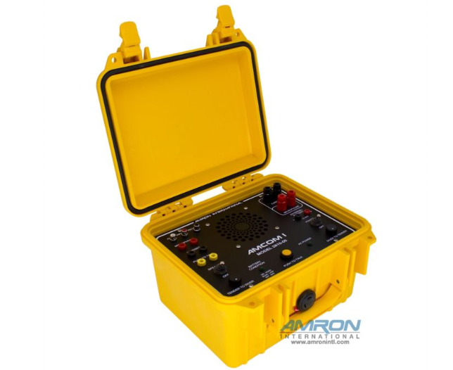 Amron One Diver Communicator with Rechargeable Battery, AC Power Module & Locking Power Cord