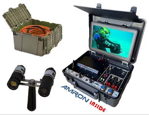 UWS-3710 HD Single Diver Video System w/ Communicator